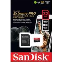 SanDisk 32GB MicroSDHC Extreme Pro 100MB/s UHS-I U3 Hafıza Kartı