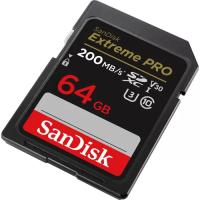 SanDisk 64GB Extreme PRO UHS-I SDXC 200 MB/s Hafıza Kartı
