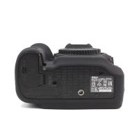 Silikon Kılıf Nikon D7100 D7200 İçin Siyah