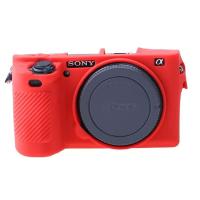 Silikon Kılıf Sony A6500 Uyumlu Kırmızı