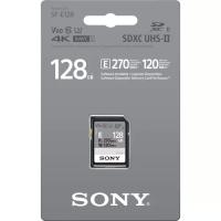 Sony 128GB SF-E Serisi UHS-II SDXC V60 Hafıza Kartı