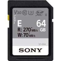 Sony 64GB SF-E Serisi UHS-II  SDXC  V60 Hafıza Kartı 