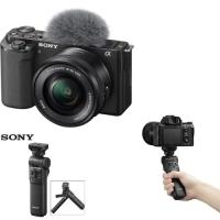 Sony ZV-E10 16-50mm Lensli Kit + Sony GP-VPT2BT  Çekim Kolu 
