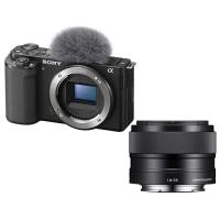 Sony ZV-E10 Body + Sony 35mm f/1.8 Oss Lens Kit
