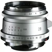 Voigtlander Ultron 28mm f/2 VM Type II Lens Silver