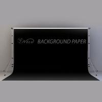 YF Nice Stüdyo Kağıt Fon Black 272x1100 cm