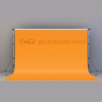 YF Nice Stüdyo Kağıt Fon Orange Yellow 272x1100 cm