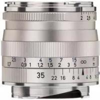 ZEİSS BİOGON T* 35mm f/2 ZM Lens for Leica M Mount (Black and Silver)